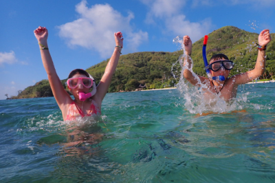 Kids snorkel club med seychelles